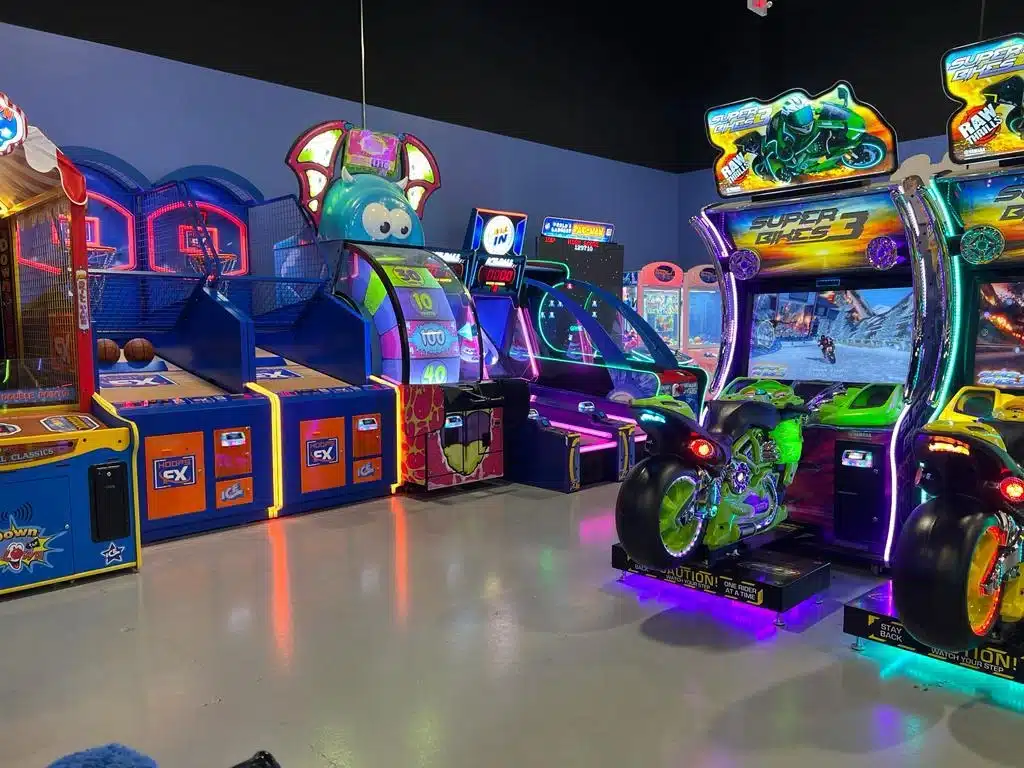 Arcade game room