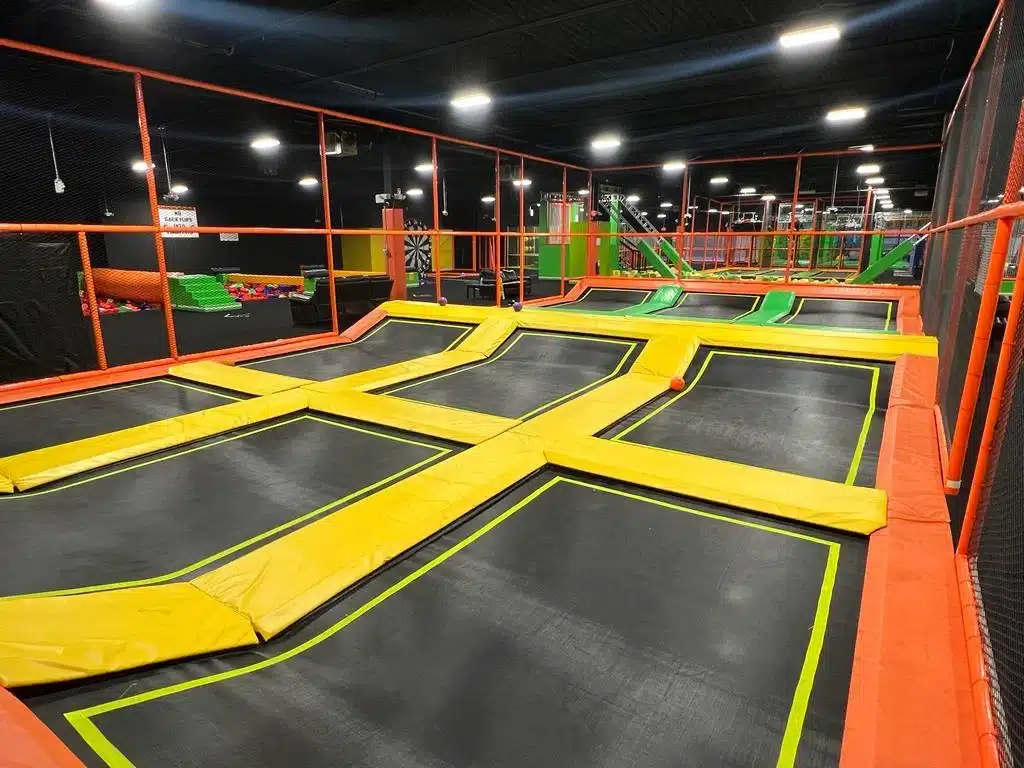 Nova Trampoline Park trampoline courts